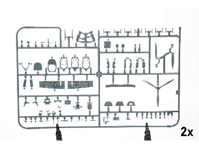 SPITFIRE STORY: Per Aspera ad Astra DUAL COMBO 1/48 - zdjęcie 22