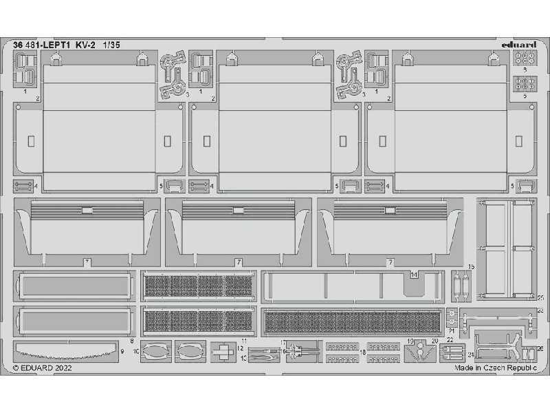 KV-2 1/35 - TAMIYA - zdjęcie 1 KV-2 1/35 - TAMIYA - zdjęcie 1