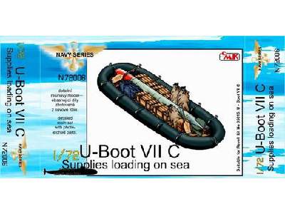 U-Boot VIIC Supplies loading on sea - zdjęcie 1