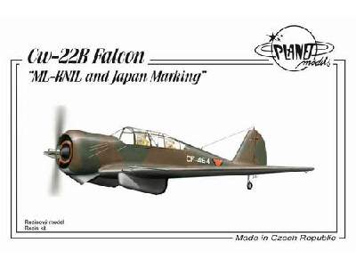  CW-22B Falcon ML-KNIL and Japanese Marking - żywica - zdjęcie 1