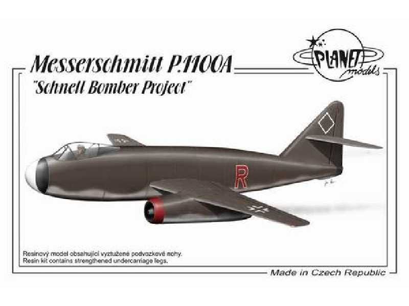 Messerschmitt Me P. 1100A Schnell Bomber - żywica - zdjęcie 1 Messerschmitt Me P. 1100A Schnell Bomber - żywica - zdjęcie 1