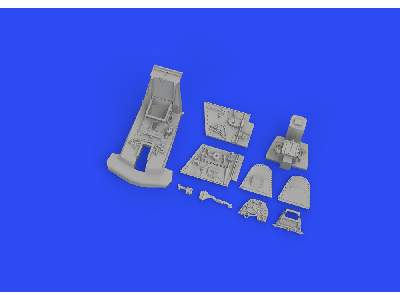 S-199 cockpit Erla canopy PRINT 1/72 - EDUARD - zdjęcie 13