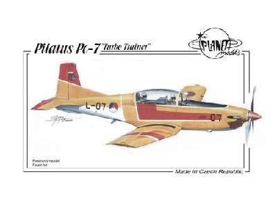  Pilatus Pc-7  Turbo Trainer - żywica - zdjęcie 1