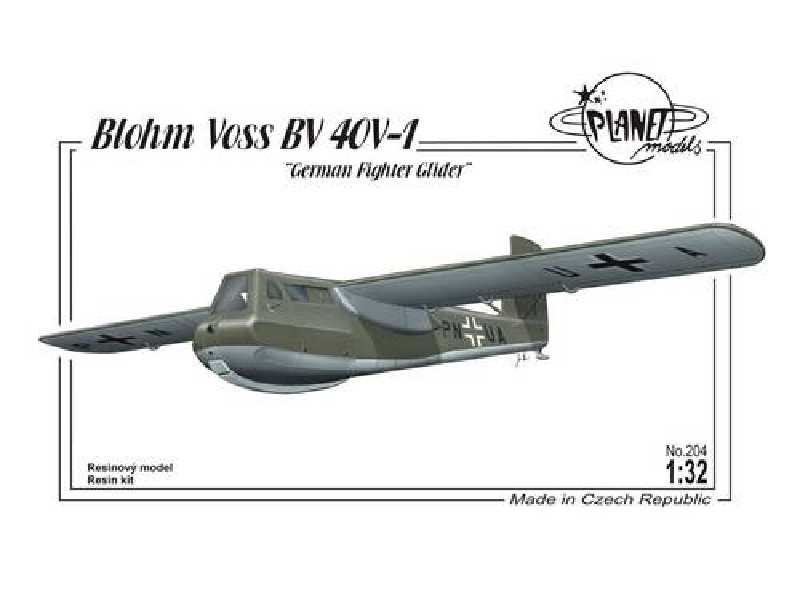  Blohm Voss BV 40V-1 G.Fighter Glider - żywica - zdjęcie 1