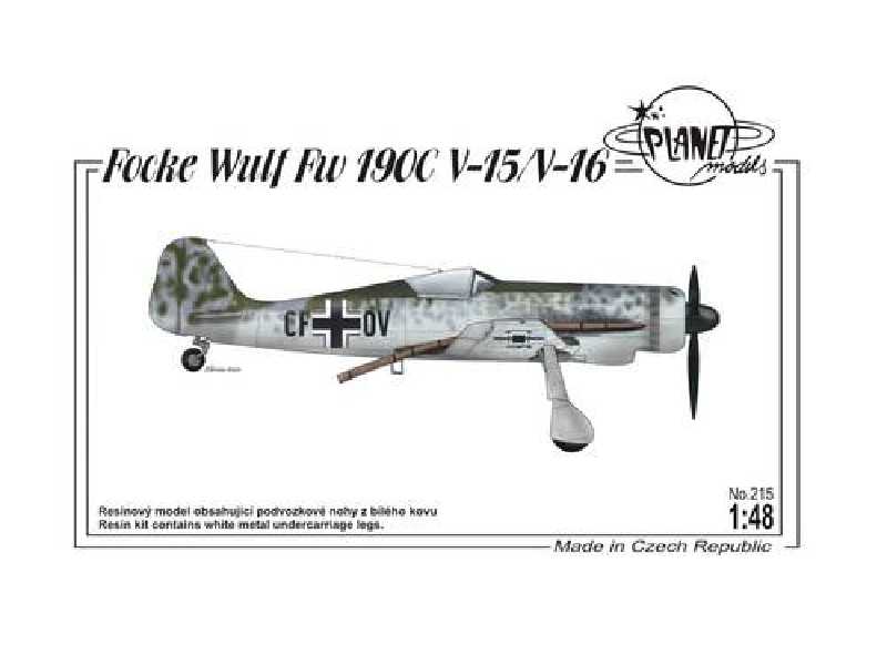 Focke Wulf Fw 190V-15/V-16 - zdjęcie 1 Focke Wulf Fw 190V-15/V-16 - zdjęcie 1