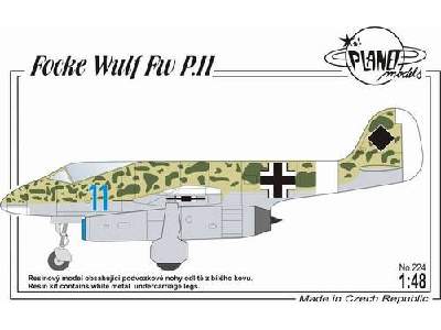  Focke Wulf Fw P.II - żywica - zdjęcie 1
