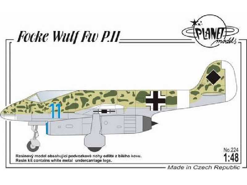 Focke Wulf Fw P.II - żywica - zdjęcie 1 Focke Wulf Fw P.II - żywica - zdjęcie 1