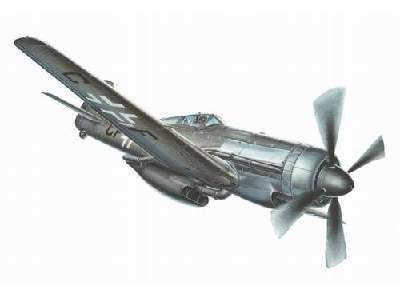  Fw190C V-18/U-1 Conversion set for Hasegawa Fw 190A - żywica - zdjęcie 1