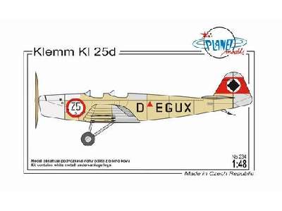  Klemm Kl25D - żywica - zdjęcie 1