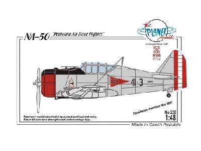  NA-50  Peruvian Air Force Fighter - żywica - zdjęcie 1