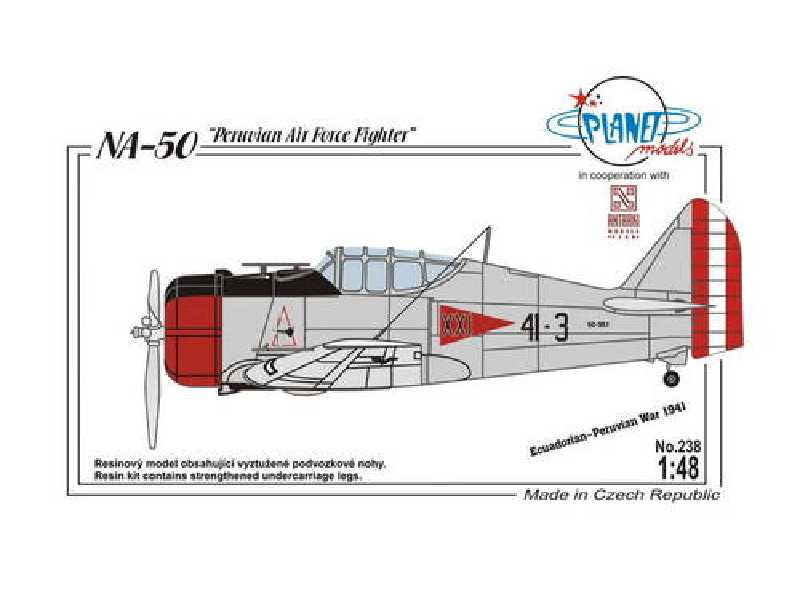  NA-50  Peruvian Air Force Fighter - żywica - zdjęcie 1