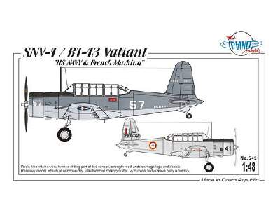  SNV-1/BT-13 Valiant  USNavy&French - żywica - zdjęcie 1