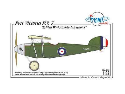  Port Victoria P.V.7 - British WWI Airship Interceptor - żywica - zdjęcie 1