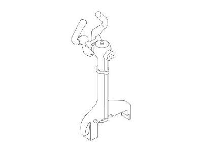 Junkers Ju 88A - Control column (2 pcs) for Revell kit 1/32 - zdjęcie 1