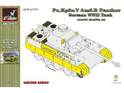 Pz.Kpfw.V Ausf.D Panther Detailing Set - zdjęcie 1