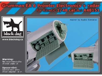 Grumman Ea 6 Prowler Electronics + Radar For Kinetic - zdjęcie 1