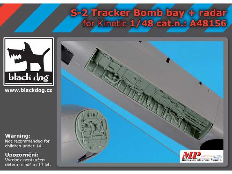 S-2 Tracker Bomb Bay + Radar For Kinetic - zdjęcie 1 S-2 Tracker Bomb Bay + Radar For Kinetic - zdjęcie 1
