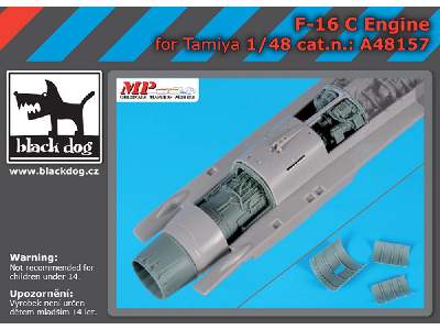 F-16 C Engine For Tamiya - zdjęcie 1