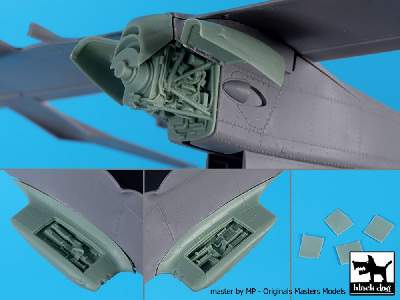 Ov-10 Bronco Engine + Machine Guns For Icm - zdjęcie 4