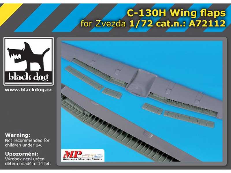 C-130h Hercules Wing Flaps For Zvezda - zdjęcie 1 C-130h Hercules Wing Flaps For Zvezda - zdjęcie 1