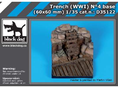 Trench (Wwi) N°4 Base (60x60 Mm) - zdjęcie 1