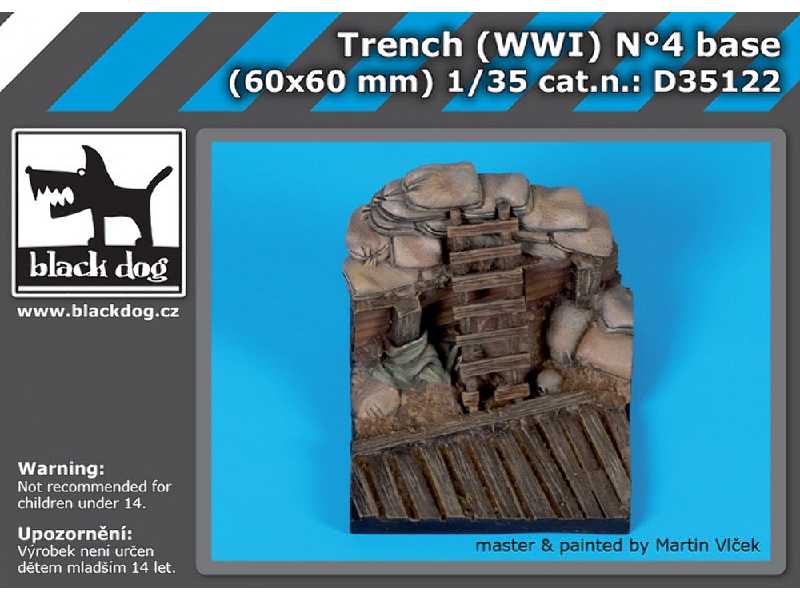 Trench (Wwi) N°4 Base (60x60 Mm) - zdjęcie 1 Trench (Wwi) N°4 Base (60x60 Mm) - zdjęcie 1