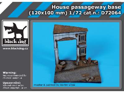 House Passageway Base (120x100 Mm) - zdjęcie 1