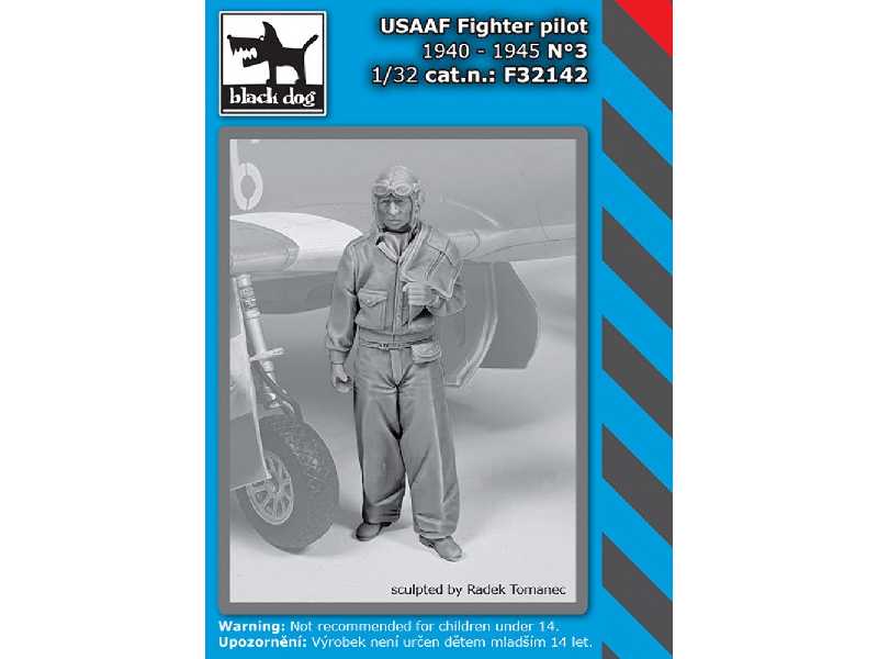 Usaaf Fighter Pilot 1940-45 N°3 - zdjęcie 1 Usaaf Fighter Pilot 1940-45 N°3 - zdjęcie 1