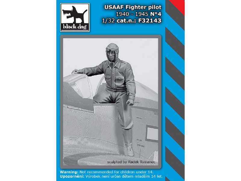 Usaaf Fighter Pilot 1940-45 N°4 - zdjęcie 1 Usaaf Fighter Pilot 1940-45 N°4 - zdjęcie 1