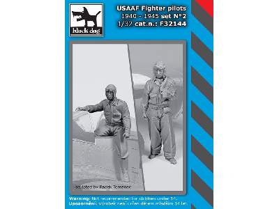 Usaaf Fighter Pilots 1940-45 Set N°2 - zdjęcie 1