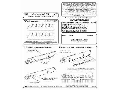 SUPER PACK Panther No.1 for Revell kit 1/72 - zdjęcie 4