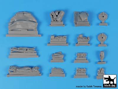 Wespe Sd.Kfz. 124 Accessories Set For Tamiya - zdjęcie 2