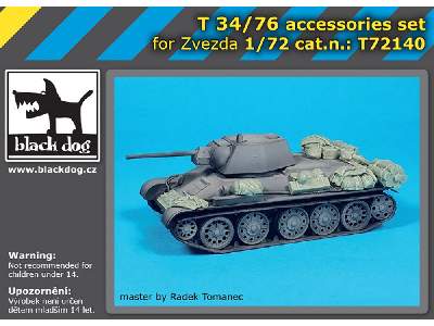 T 34/76 Accesories Set For Zvezda - zdjęcie 1