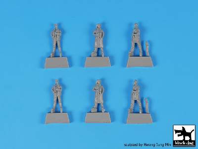 German Wwii Submarine Crew Set N°1 (6 Figures) - zdjęcie 2