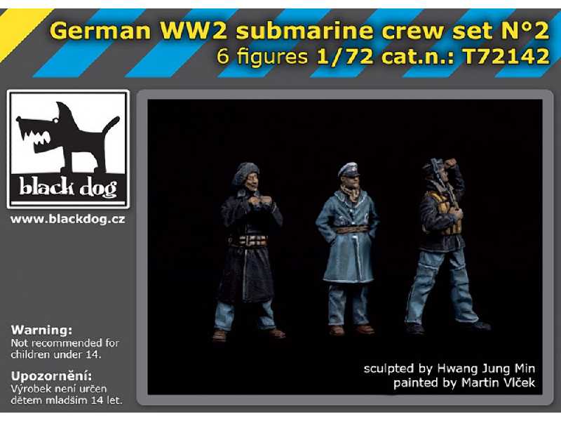 German Wwii Submarine Crew Set N°2 (6 Figures) - zdjęcie 1