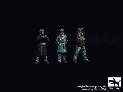 German Wwii Submarine Crew Set N°2 (6 Figures) - zdjęcie 3