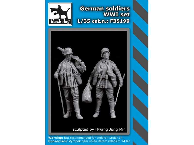 German Soldiers WWi Set - zdjęcie 1 German Soldiers WWi Set - zdjęcie 1