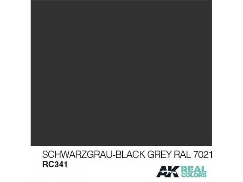 Rc341 Schwarzgrau-black Grey Ral 7021 - zdjęcie 1