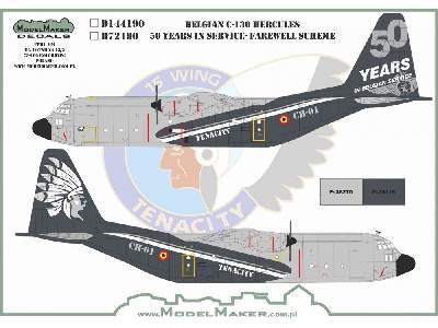 Belgian C-130 Hercules 50 Years In Service - Farewell Scheme - zdjęcie 3