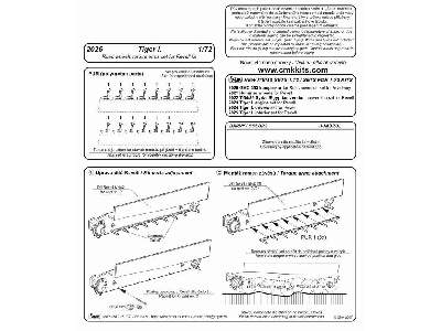 SUPER PACK Sturmtiger for Revell kit 1/72 - zdjęcie 6