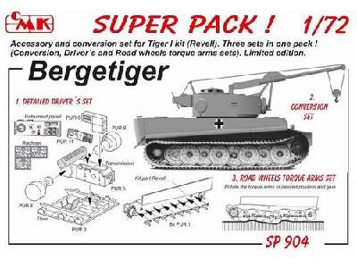 SUPER PACK Bergetiger for Revell 1/72 - zdjęcie 1