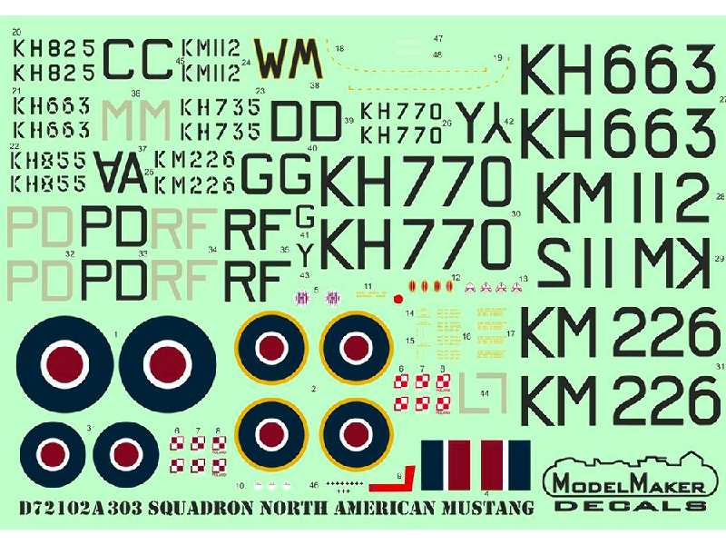 303 Squadron North Ameriacan Mustangs - zdjęcie 1