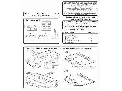 SP 905 SUPER PACK Ferdinand for Trumpeter kit 1/72 - zdjęcie 2