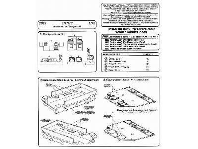 SP 906 SUPER PACK Elephant for Trumpeter kit 1/72 - zdjęcie 2