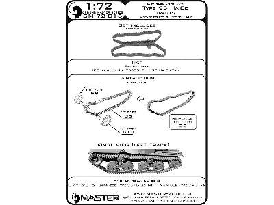 Japoński Czołg Lekki Typ 95 Ha-go - Gąsienice - Wydruk 3d (Do Zestawu Ibg) - zdjęcie 8