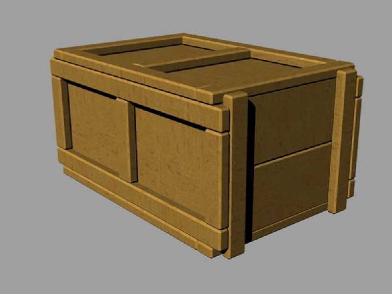 British Ration Boxes (Wood) - zdjęcie 1 British Ration Boxes (Wood) - zdjęcie 1