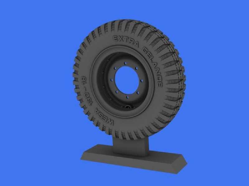 Spare Wheels For Sd.Kfz 11 & 251 (Gelande Pattern ) - zdjęcie 1 Spare Wheels For Sd.Kfz 11 & 251 (Gelande Pattern ) - zdjęcie 1