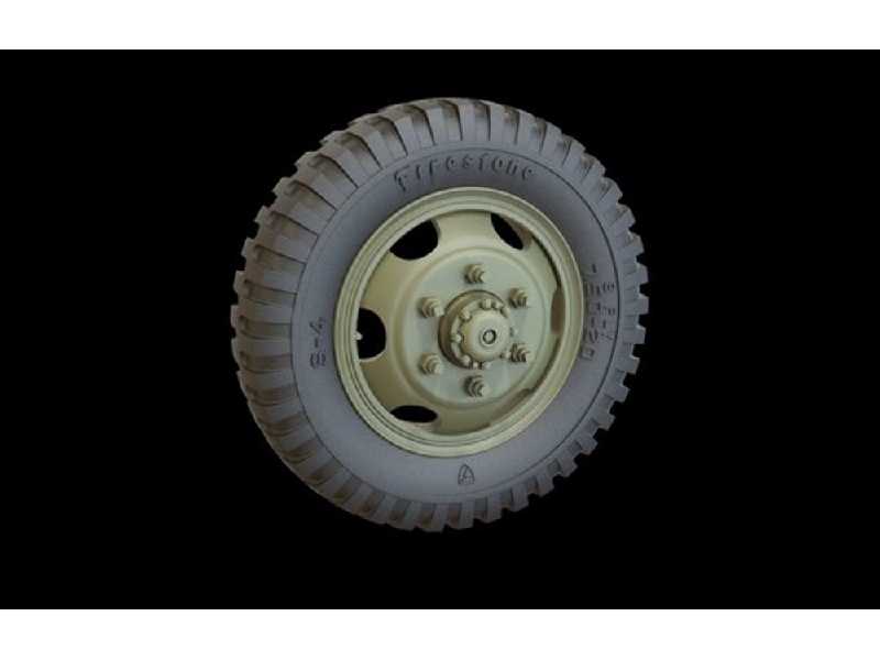 Studebaker Road Wheels Set (Firestone) - zdjęcie 1 Studebaker Road Wheels Set (Firestone) - zdjęcie 1