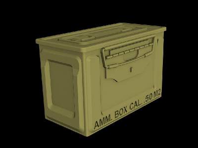 Us Ammo Boxes For 0,5 Ammo (Metal Patern) - zdjęcie 2