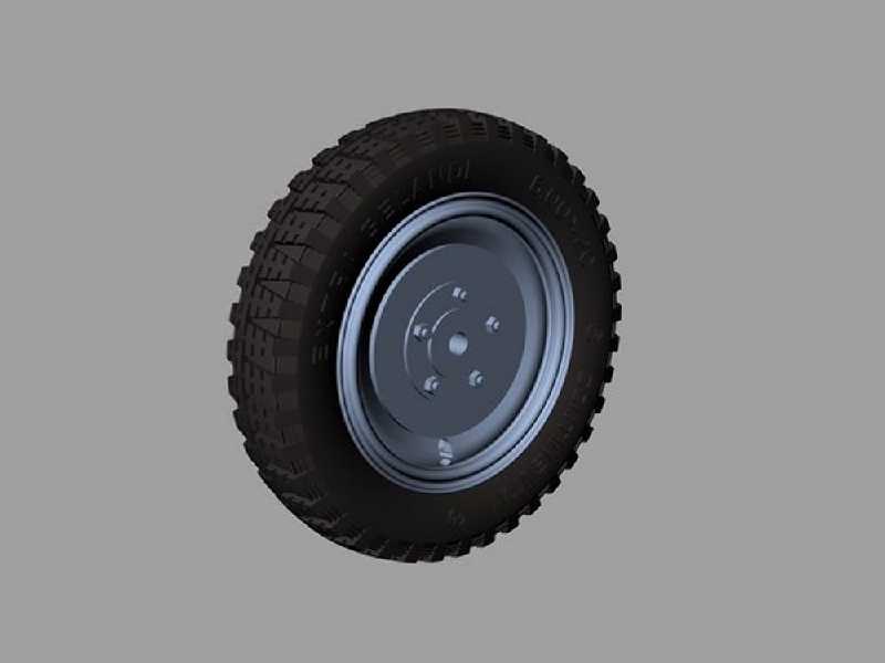 Kfz.13 Road Wheels (Late Pattern) - zdjęcie 1 Kfz.13 Road Wheels (Late Pattern) - zdjęcie 1